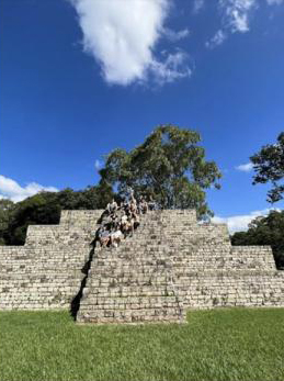 The Mayan Ruins in Copan Snowboarding